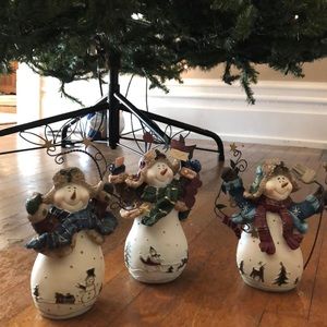 Home Interiors Snowmen Set